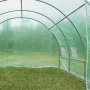 Tunnelvxthus 9m | Stlram med PE-plastverdrag