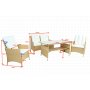 Loungegrupp med bord i beige – 2 stolar & 2-sitssoffa | Gillinge Loungegrupp med bord i beige – 2 stolar & 2-sitssoffa | Gillinge