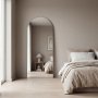 Helkroppsspegel | V�ggh�ngd/golvst�ende | Valvformad | Leona