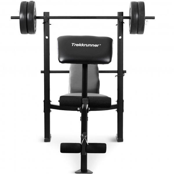 Trningsbnk / Skivstngsset Viking | Lat Tower, skivstng och vikter