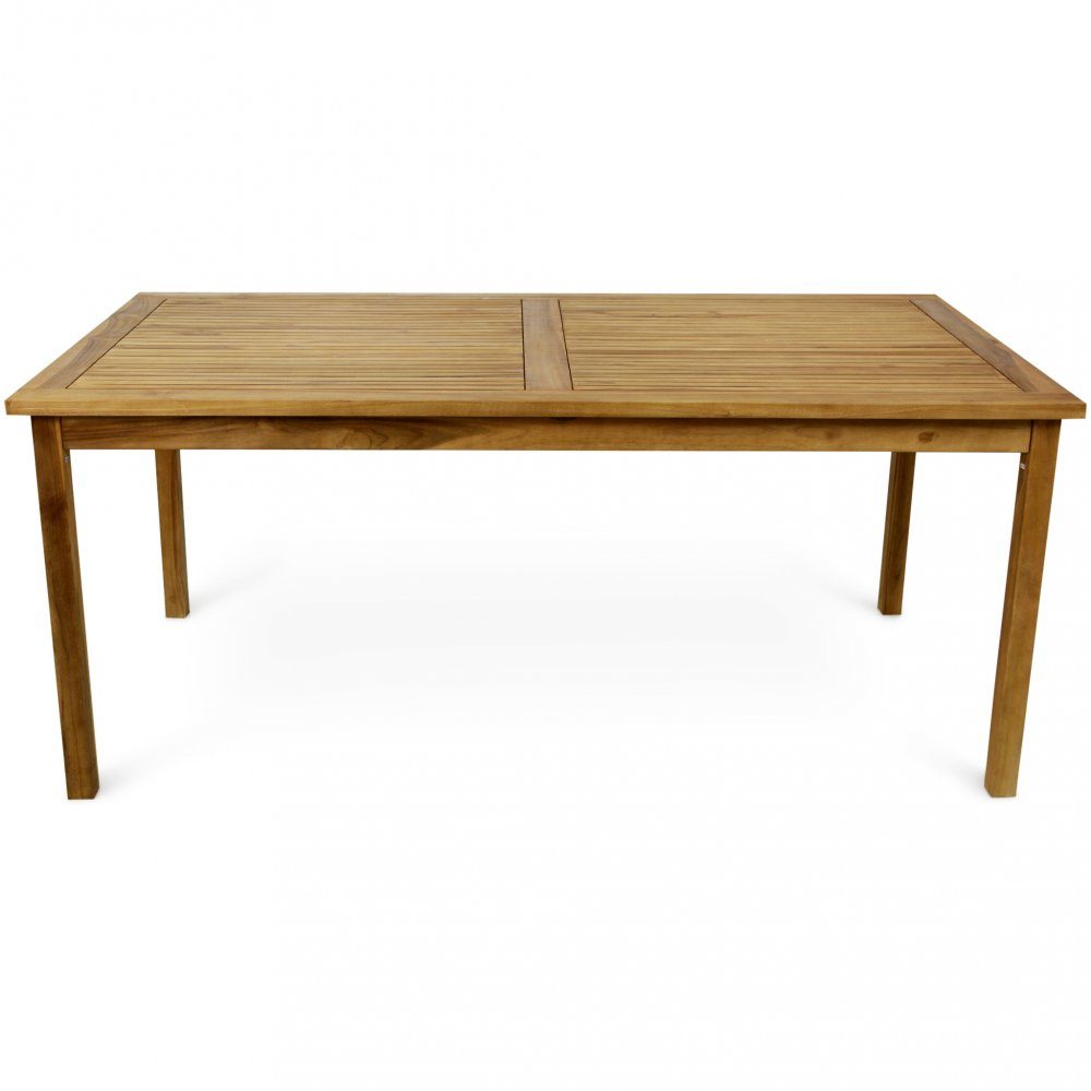 Utomhusbord 180cm teak  Lyfco Visby  Bord f&ouml;r utomhusbruk i teak