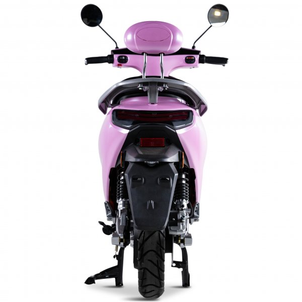 Elmoped 2000 W 1,56 kWh LG litiumbatteri - Rosa Elmoped 2000 W 1,56 kWh LG litiumbatteri - Rosa