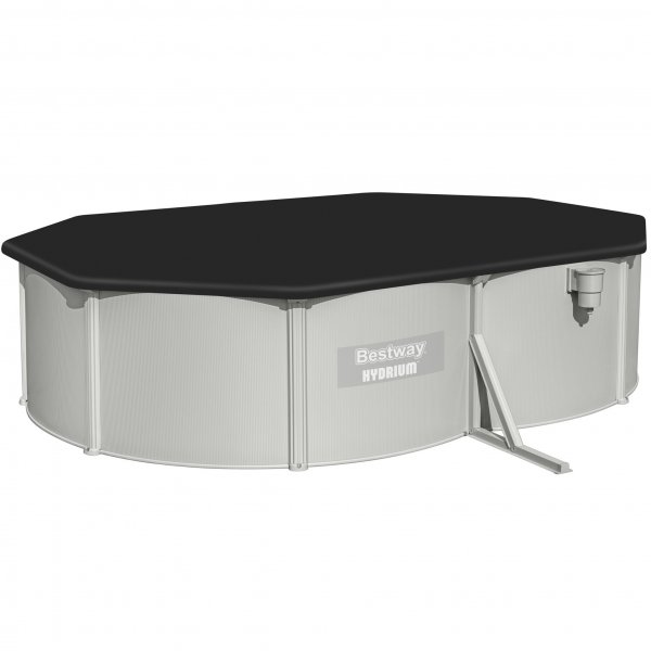 Bestway stålväggspool 5x3,6m - 1,2m djup | Hydrium Oval (56586) Bestway stålväggspool 5x3,6m - 1,2m djup | Hydrium Oval (56586)