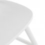 Vitt runt matbord med 6 pinnstolar | Lindby