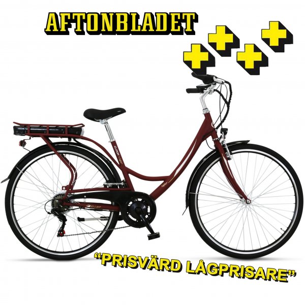 Elcykel Dam 28\\\" | 250 W - 13Ah | 7-v�xlar | Lyfco Elinor