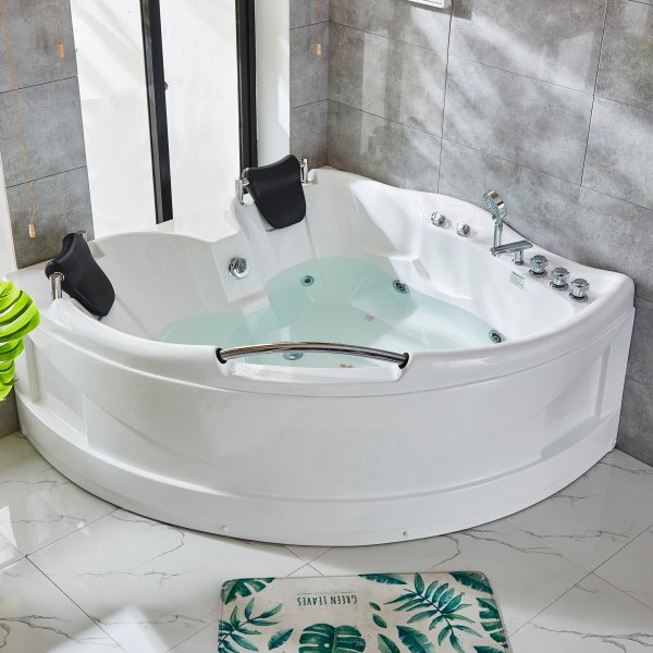 Bubbelbadkar för två med värmare | 150x150cm | BK-005V Bubbelbadkar för två med värmare | 150x150cm | BK-005V