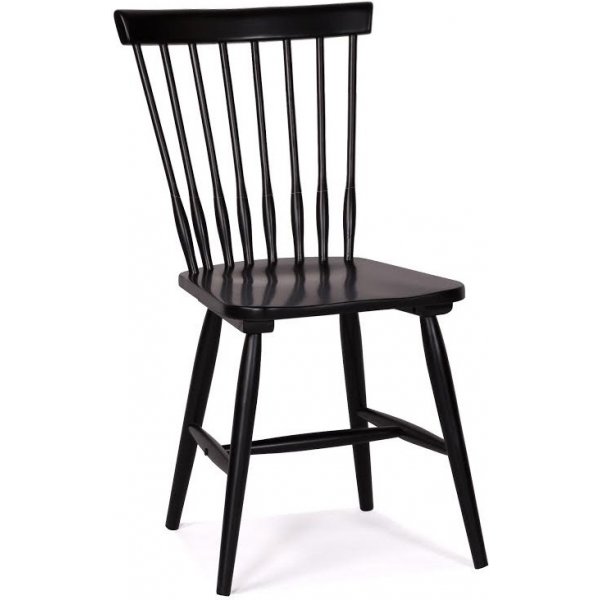 Tärnö Pinnstol – Svart | Klassisk matstol i massivt trä med tidlös design Tärnö Pinnstol – Svart | Klassisk matstol i massivt trä med tidlös design