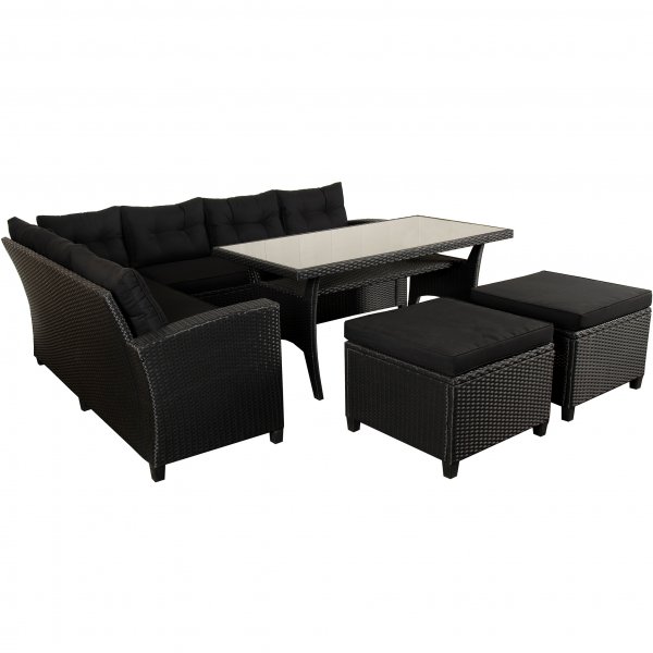 Exklusiv loungegrupp | Konstrotting | Tanumshede - Svart - FYNDVARA Exklusiv loungegrupp | Konstrotting | Tanumshede - Svart - FYNDVARA