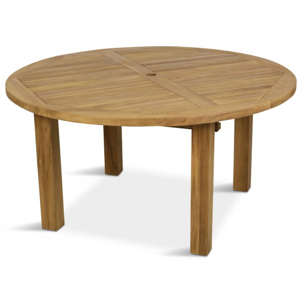 Runt utebord 150 cm | 6 stolar teak |�Lyfco Ut�