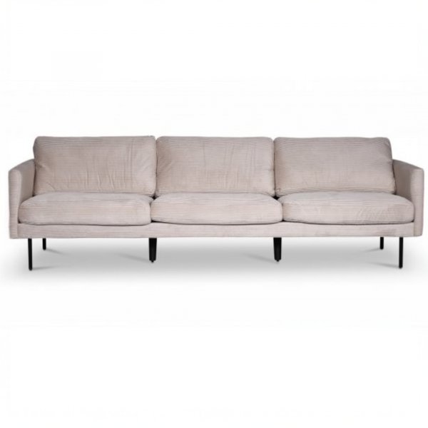 Eden 3-sits soffa – Beige Manchester | Modern design med avtagbara dynor Eden 3-sits soffa – Beige Manchester | Modern design med avtagbara dynor