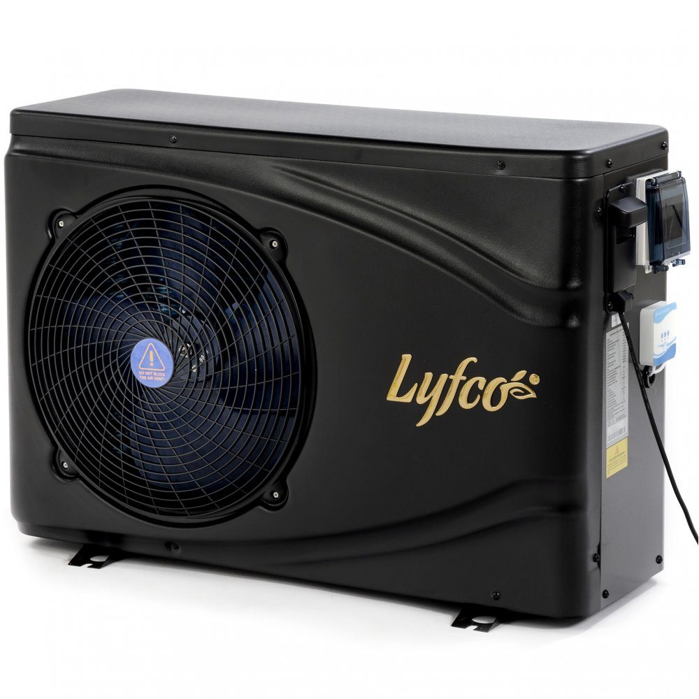 Lyfco Poolvärmepump 7,5kW Pro Inverter  WiFi  Titanium  För pooler upp till 30m³.