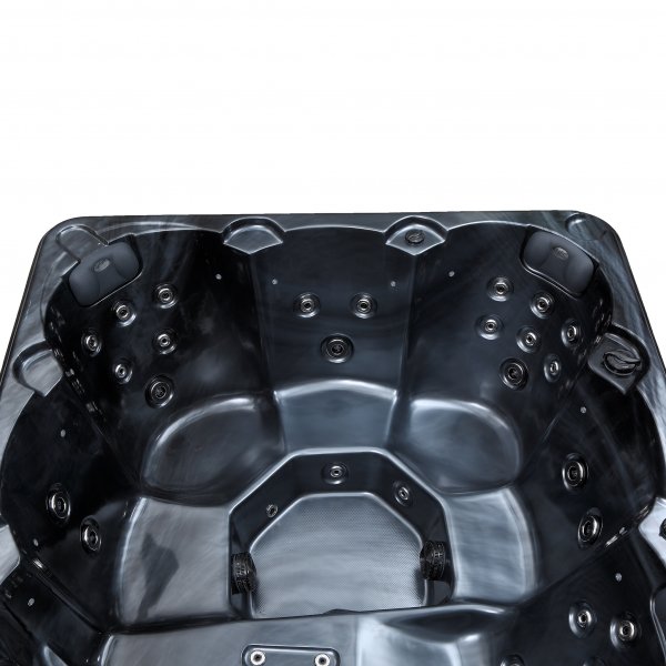 Spabad Poseidon Blackline - 5-6 personer | Lyfco