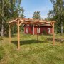 Pergola tr� | 4x3m | Furu