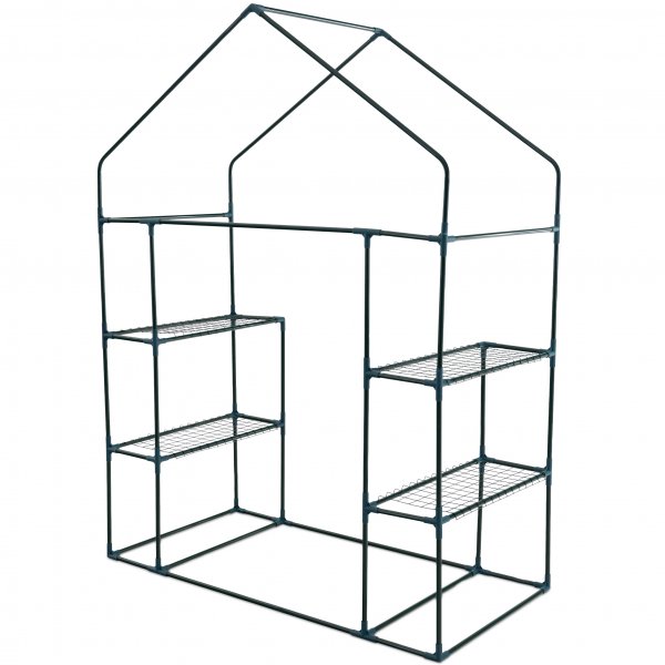 Litet plastväxthus 1m² | Stålram med PE-plastöverdrag Litet plastväxthus 1m² | Stålram med PE-plastöverdrag