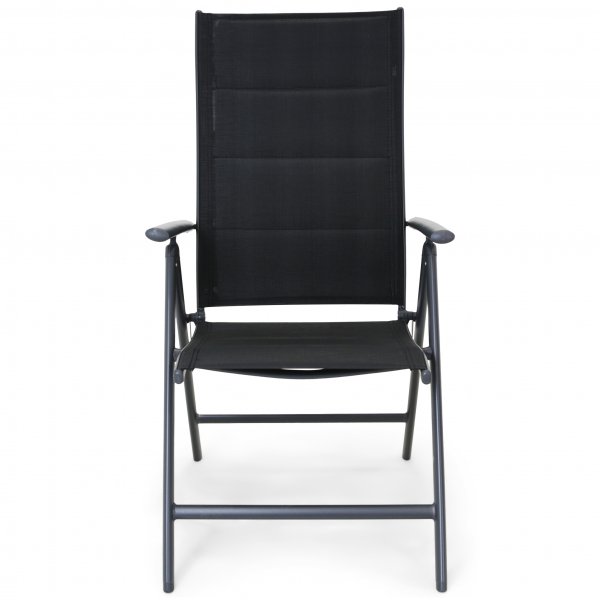 Förlängningsbart bord i aluminium 180-240cm | 8 positionsstolar Förlängningsbart bord i aluminium 180-240cm | 8 positionsstolar