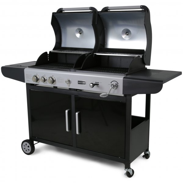 Kombinerad gasol- och kolgrill | Savannah Kombinerad gasol- och kolgrill | Savannah