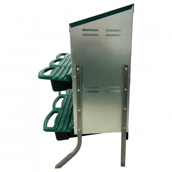 Värprede med 6 fack | Robust galvaniserat stål Värprede med 6 fack | Robust galvaniserat stål