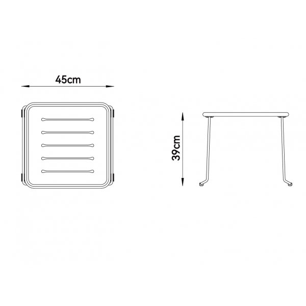 Caf�set i st�l � Olivgr�nt balkongset f�r sm� uteplatser | Hjalmar