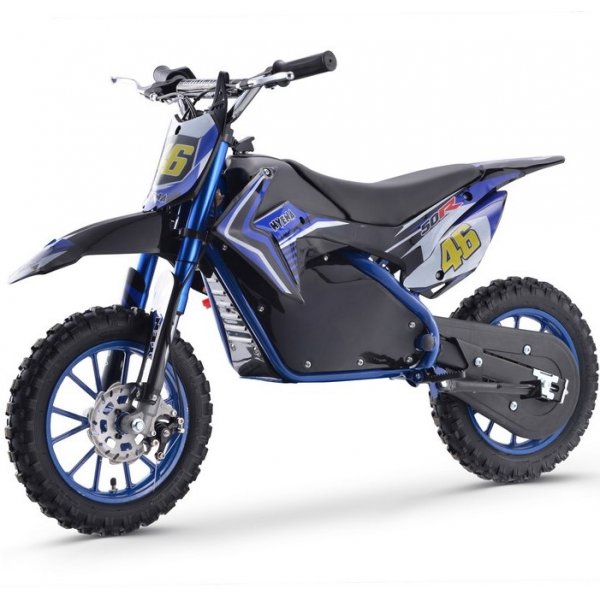 Minicross Barn 500W – 36V | 25 km/h | Offroad | Skivbromsar | Räckvidd 20 km Minicross Barn 500W – 36V | 25 km/h | Offroad | Skivbromsar | Räckvidd 20 km