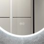 Rund badrumsspegel 100cm med LED-lyse | Anti-fog & touch-styrning