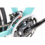 Race hybridcykel 28\\\" - Subs 560 - Turkos