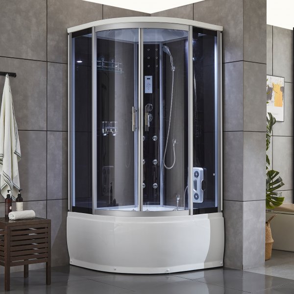 Duschkabin med badkar - rygg- och fotmassage Duschkabin med badkar - rygg- och fotmassage