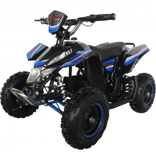 El-fyrhjuling / Mini-ATV för barn 500W | 36V 12Ah batteri - Svart/blå El-fyrhjuling / Mini-ATV för barn 500W | 36V 12Ah batteri - Svart/blå