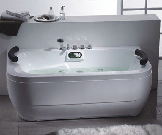 Bubbelbadkar Joyce | 180x110x65cm | Modern design | Vit
