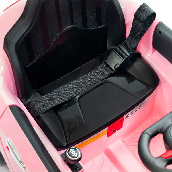 Elbil för barn | 12v - 2x25W | Cab - Rosa Elbil för barn | 12v - 2x25W | Cab - Rosa