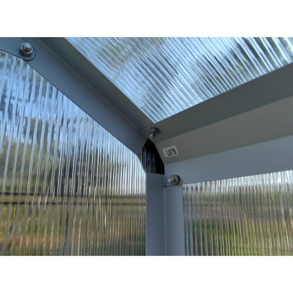 Växthus 18m² Premium | Extra hög takhöjd | 6mm kanalplast Växthus 18m² Premium | Extra hög takhöjd | 6mm kanalplast
