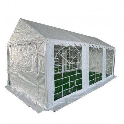 Partytält 3x6 m | Galvaniserad stål ställning | Vit