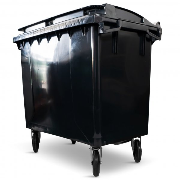 Soptunna/Sopk�rl 660 liter med lock