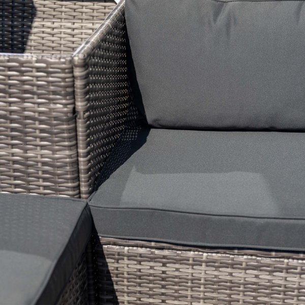 Exklusiv loungegrupp | Inbyggd förvaring | Grå konstrotting | Djursvik Exklusiv loungegrupp | Inbyggd förvaring | Grå konstrotting | Djursvik