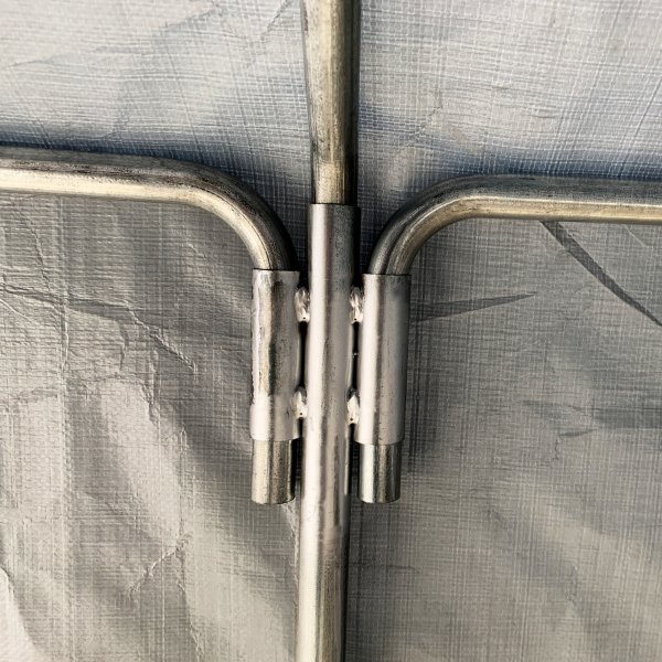 Garagetält 2,7x5,1m | 13,7m² - 200g/m² | PE - Grå Garagetält 2,7x5,1m | 13,7m² - 200g/m² | PE - Grå