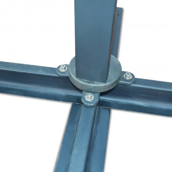 Premiumparasoll 3x3m | Fyrkantigt | Grå Premiumparasoll 3x3m | Fyrkantigt | Grå