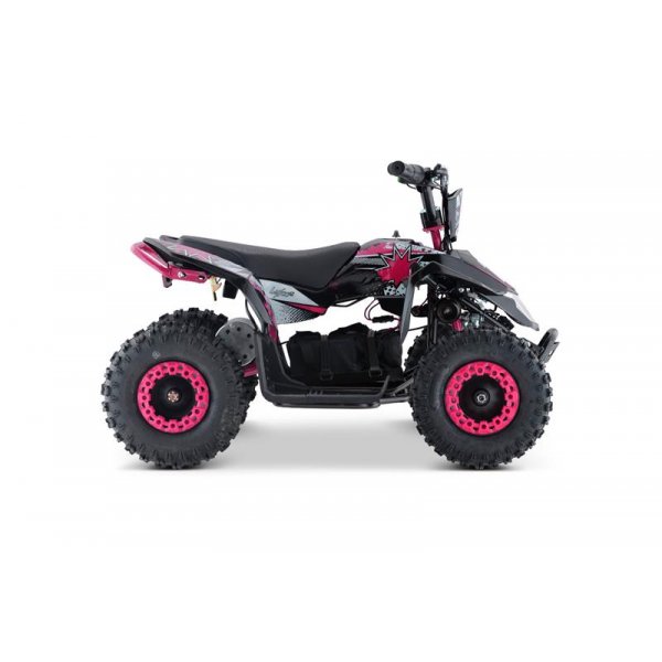 El fyrhjuling | ATV fr barn 1000W | Rosa/svart