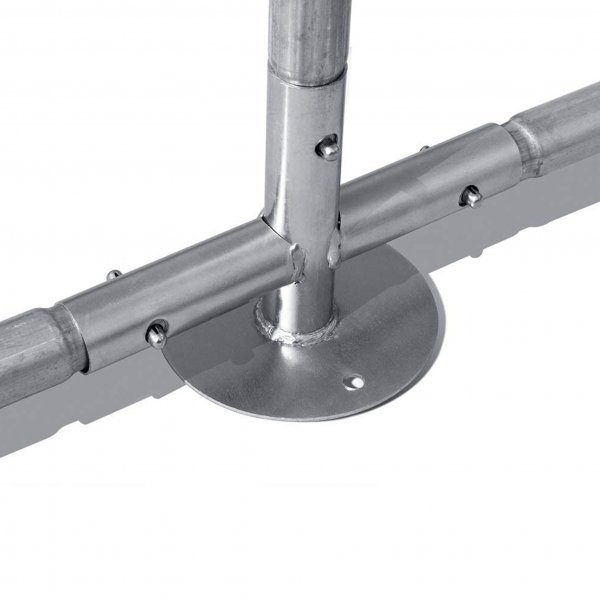 Hönsgård i galvaniserat stål | Lättstädat | Hög ståhöjd Hönsgård i galvaniserat stål | Lättstädat | Hög ståhöjd