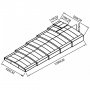 Pooltak 5x10m | Utan skenor | UV-skydd | Flexibel drr