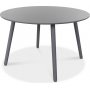 Rosvik Matbord Ø120 cm | Grålackerat runt bord i massivt trä/MDF Rosvik Matbord Ø120 cm | Grålackerat runt bord i massivt trä/MDF