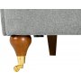 Howardsoffa 3-sits | Sv�ngd design, pocketfj�drar & avtagbar kl�dsel | Gr�