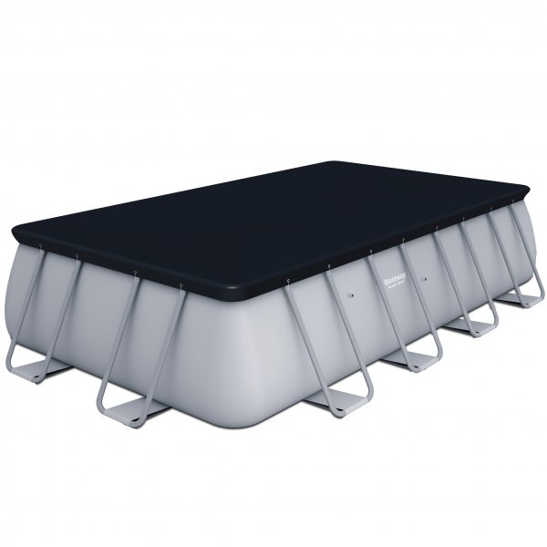 Bestway pool ovan mark 4,9x2,4m - 122cm djup | Power Steel (56670) Bestway pool ovan mark 4,9x2,4m - 122cm djup | Power Steel (56670)