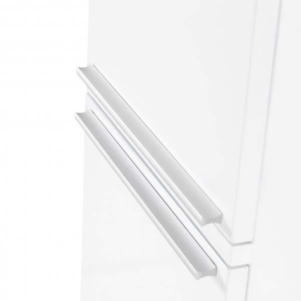 Högskåp badrum 180x30cm | Fyra hyllplan | Golvstående | Vit Högskåp badrum 180x30cm | Fyra hyllplan | Golvstående | Vit