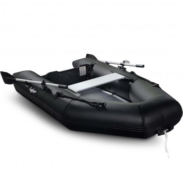 Gummibt 275cm | Fr 3 personer | Aluminiumdurk | Lyfco