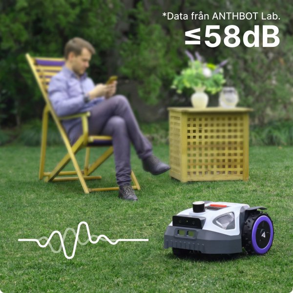 Robotgräsklippare utan begränsningskabel 500 m² | 360° LiDAR + HDR-kameror | ANTHBOT M5 Robotgräsklippare utan begränsningskabel 500 m² | 360° LiDAR + HDR-kameror | ANTHBOT M5