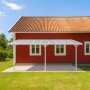 Altantak 5,6x2,5 m | Aluminiumram med UV-skyddad kanalplast | Vit