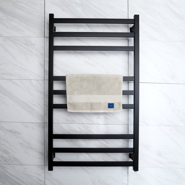 Elektrisk handdukstork 60x102,5x12cm | SC05 | Svart Elektrisk handdukstork 60x102,5x12cm | SC05 | Svart