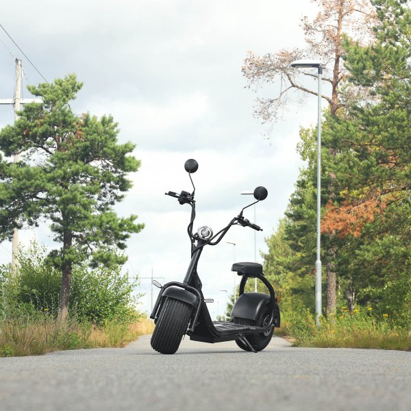 Fatscooter City Chopper 3000W | LG litiumbatteri | Borstl�s motor