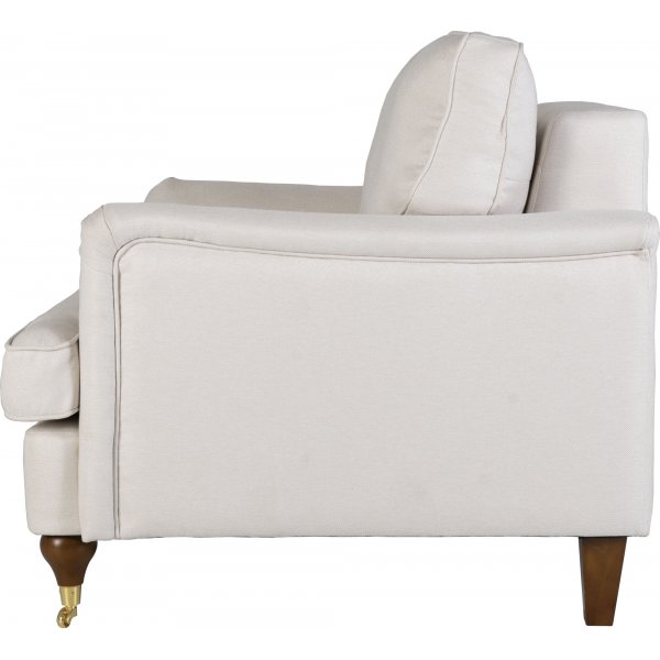 Howardfåtölj | Kallskum, avtagbara dynor & björkstomme | Watford Deluxe Beige Howardfåtölj | Kallskum, avtagbara dynor & björkstomme | Watford Deluxe Beige