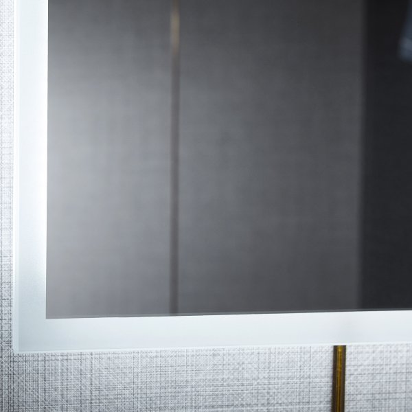 Badrumsspegel | LED-belysning och touch-styrd dimmer Badrumsspegel | LED-belysning och touch-styrd dimmer