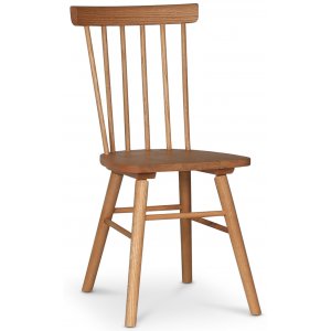 Klassiska pinnstolar i massiv oljad ek, 2-pack | Orust